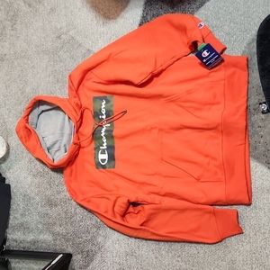Orange Champion Hoodie